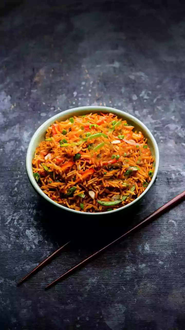 Pineapple Fried Rice Blends Fruit, Vegetables And Nuts
