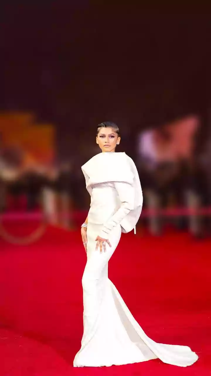 'Spider-Man: Brand New Day' premiere sees Coleman in spider gown