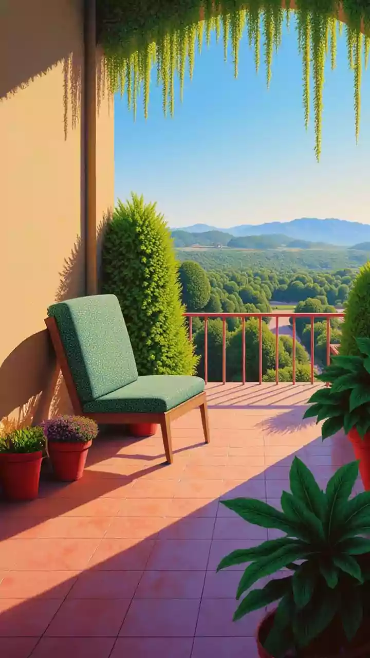 Clear evening light and cool air help reset mind and mood