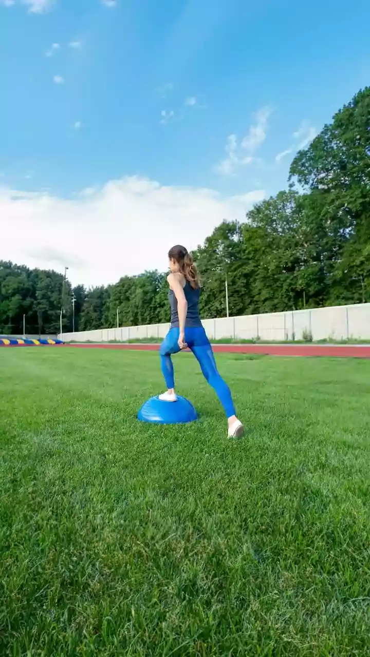 सिंगल-लेग बैलेंस: चेतावनी और अभ्यास!