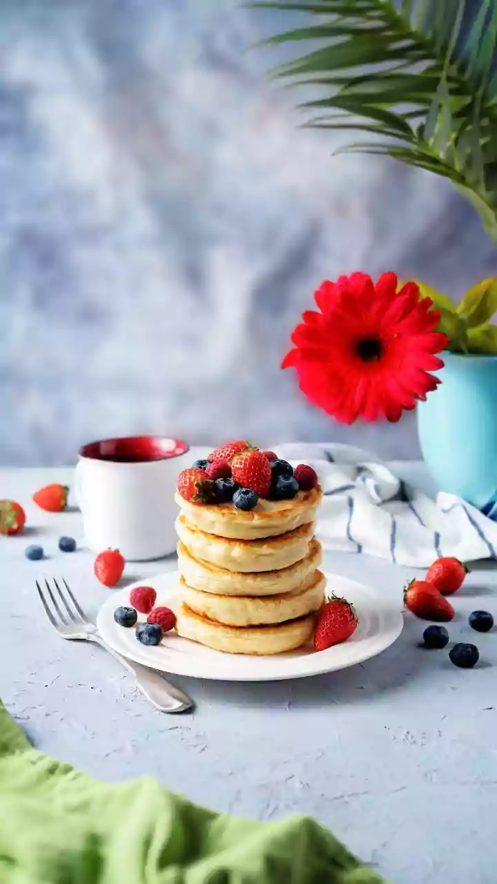Ragi Pancakes Can Be Portion-Controlled Easily For Small Breakfasts
