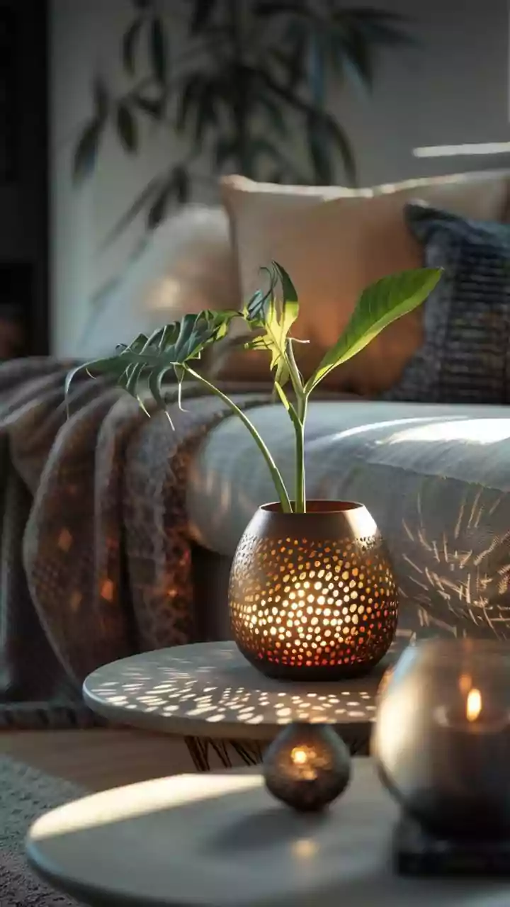 A warm decor reset creating calm and clarity this December