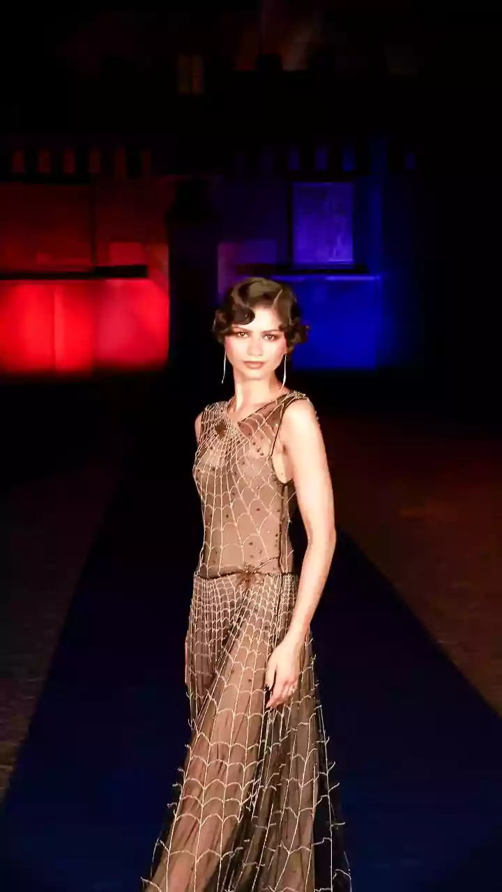 Zendaya Turns Spider-Woman In 35-Year-Old Web Gown For Rome Premiere With Husband Tom Holland