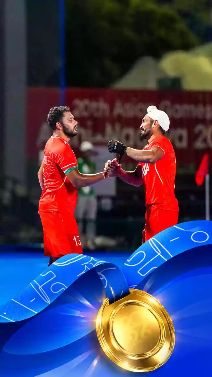 India men's hockey team defends Asian Games gold, beats Malaysia