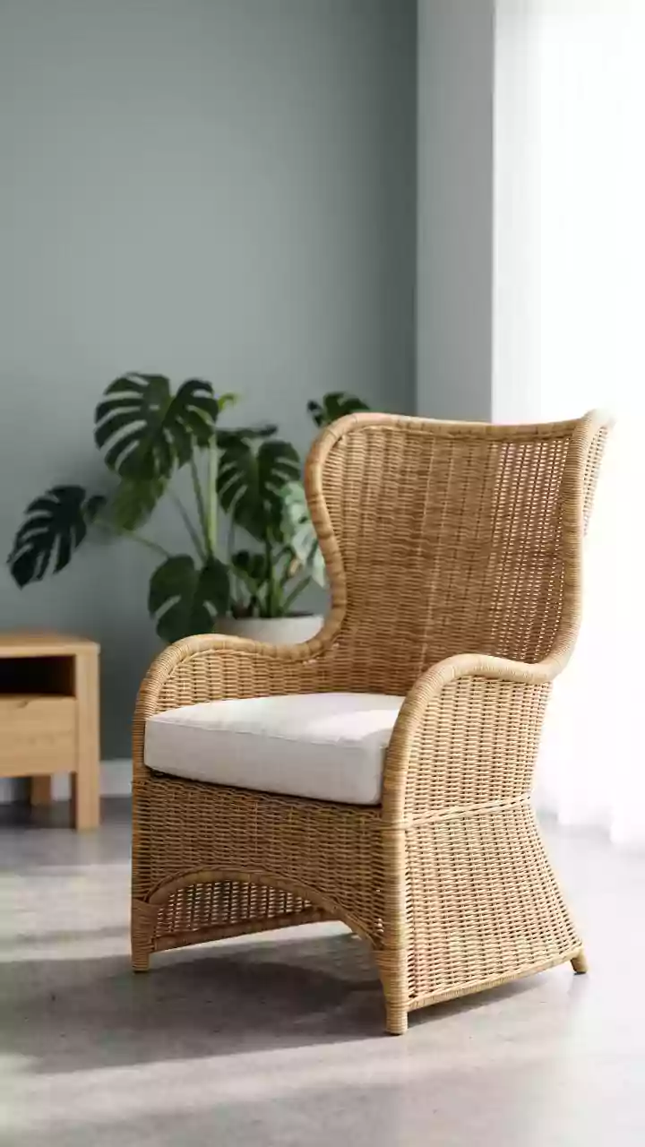 Why decor experts are loving wicker pieces