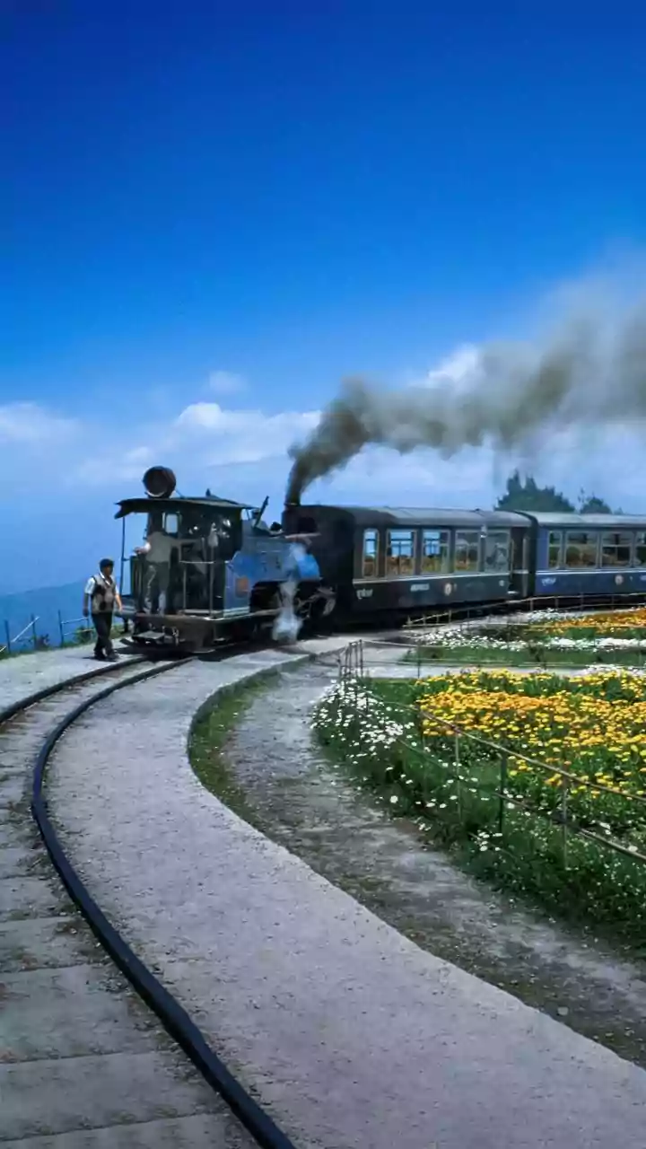 General Manager of NFR Inspects Darjeeling Himalayan Railway
