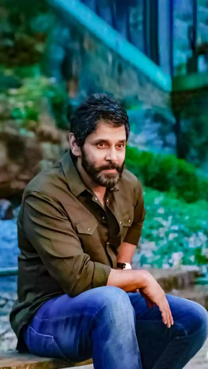 Shankar shares 'Chiyaan 63' shot of Vikram's rugged look