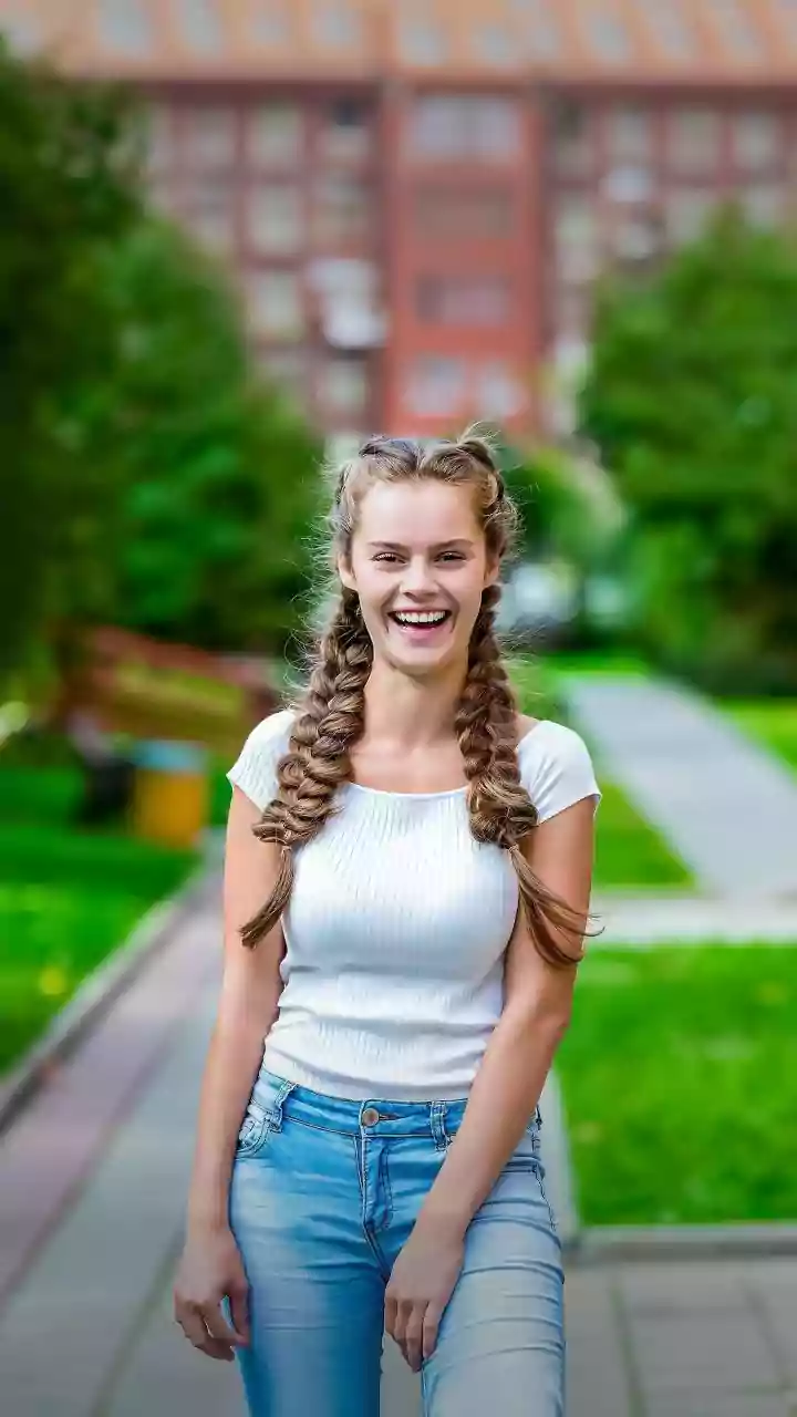 How to style braids with beads