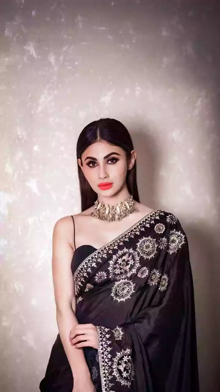 Mouni Roy Stuns In Back To Back Saree Looks; Says She Is Forever A Saree Girl