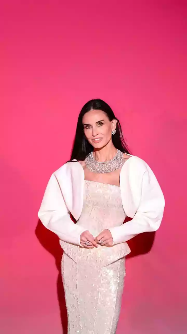 Demi Moore And Her Diamonds Dazzle On The 79th Annual Cannes Film Festival Red Carpet
