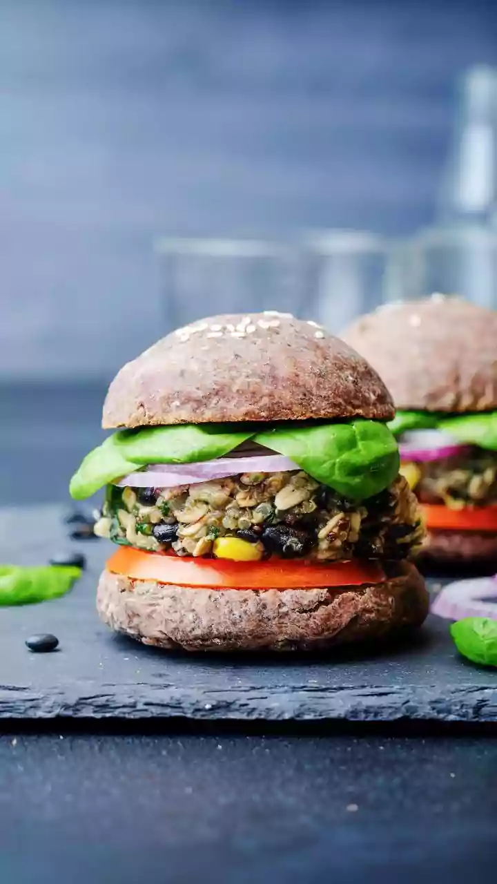 Spicy Chipotle Black Bean Burgers with Creamy Avocado Salsa: A Quick & Delicious Meal