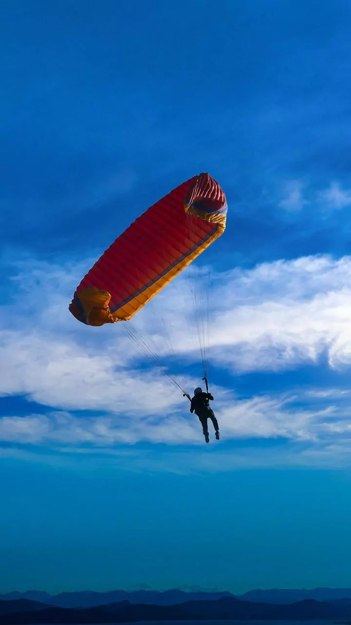The Alpine Paragliding Experience Requires Preflight Assessment And Suitable Equipment