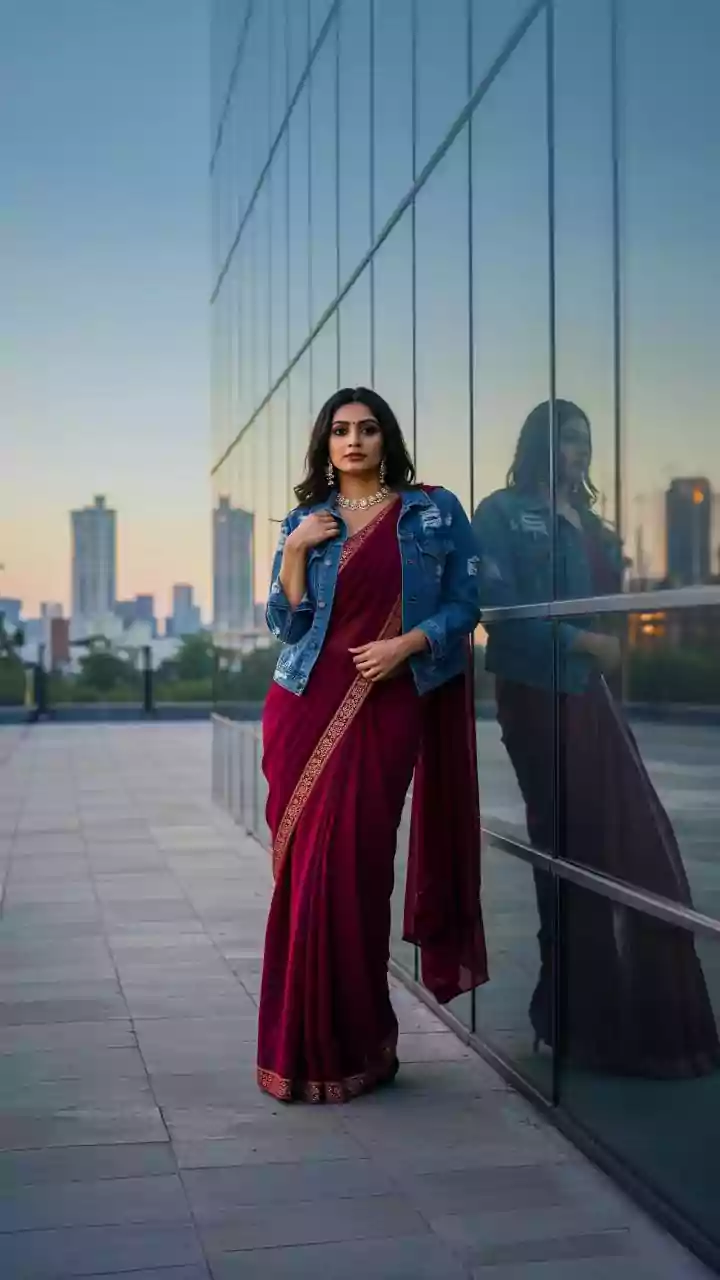 How Soft Upcycled Cotton Saree Drapes Provide Natural Ventilation And Soft Lighting For Urban Apartments