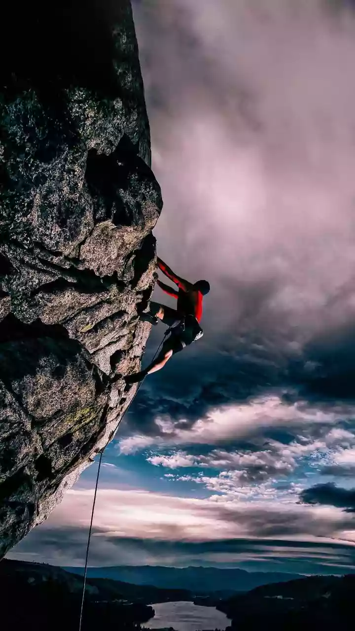 Rock Climbing Gets Wilder During The Monsoon