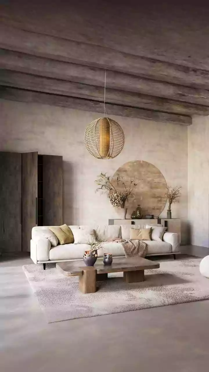 Earthy Décor Creates Instant Comfort
