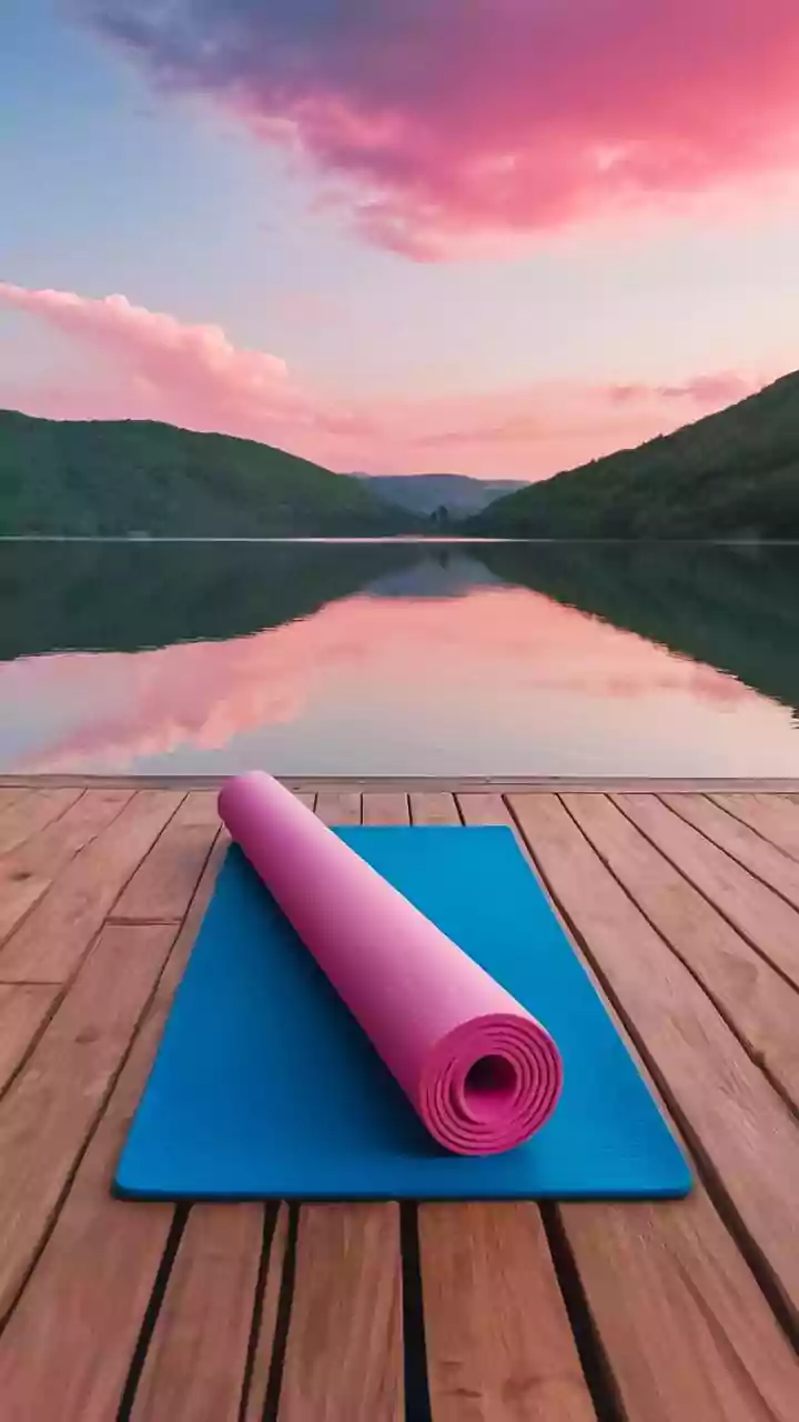 Design A Serene Yoga Corner At Home On A Budget Using Simple Props