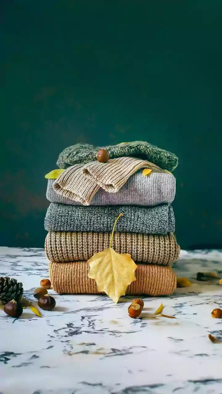 Stored Winter Clothing Should Be Folded When Heavy Knits Could Stretch