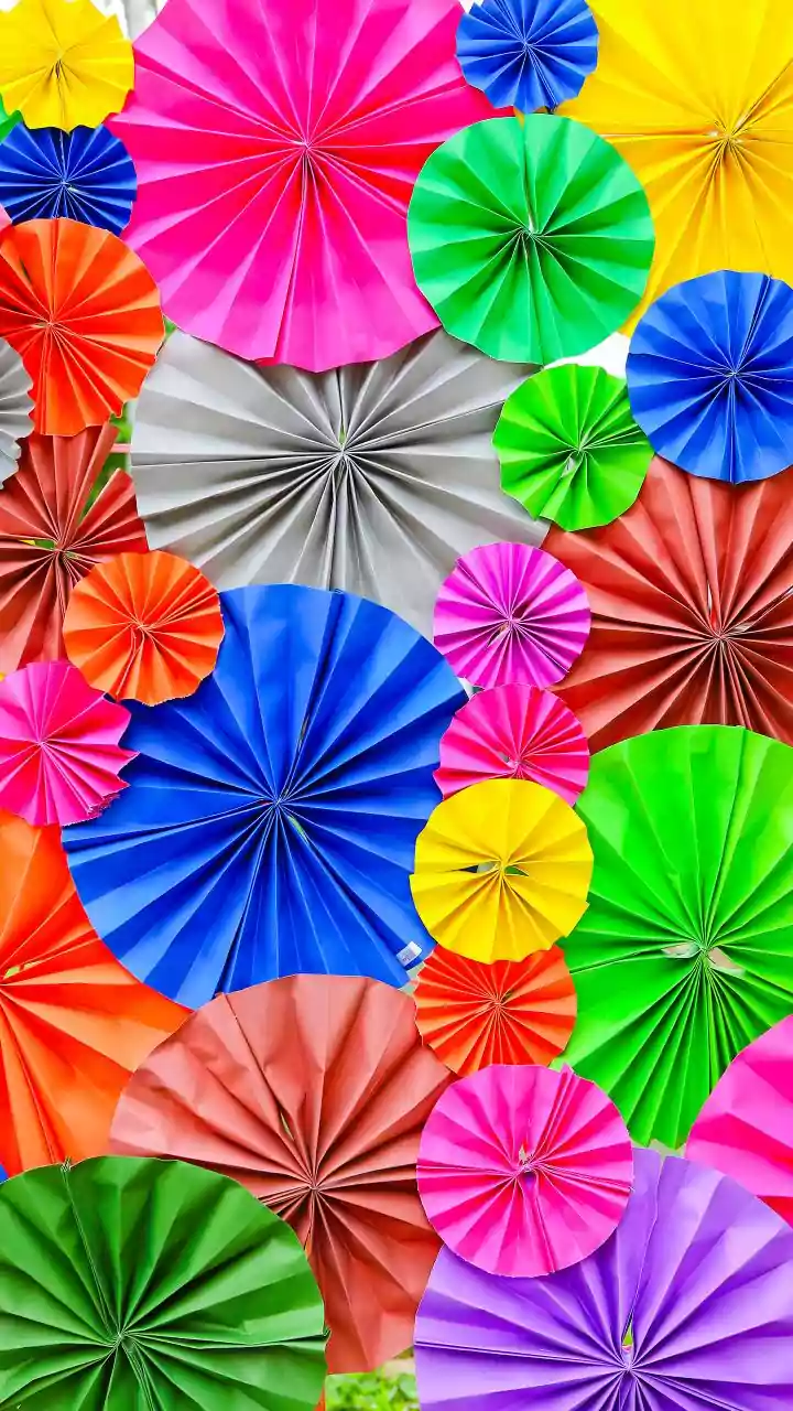 How to create hand fans using cardboard