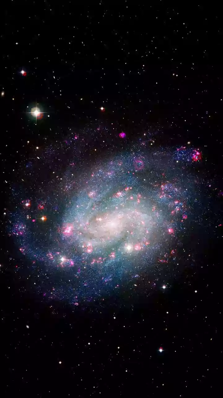 Hubble's Glimpse: Dark Matter Cloud & Hot Galaxy Discovery