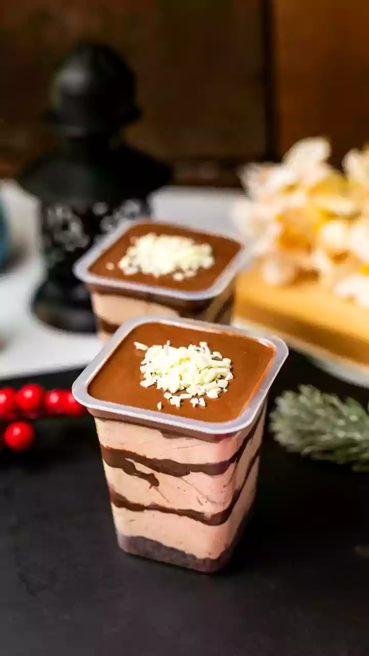 Mousse de doce de leite sem açúcar e com 4 ingredientes