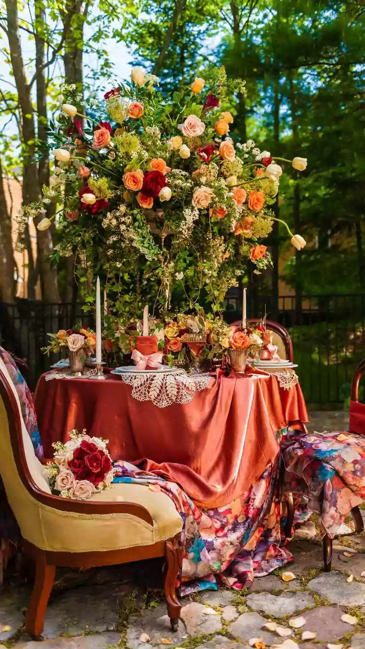 Scented Flowers Need More Care around Dining and Close Seating