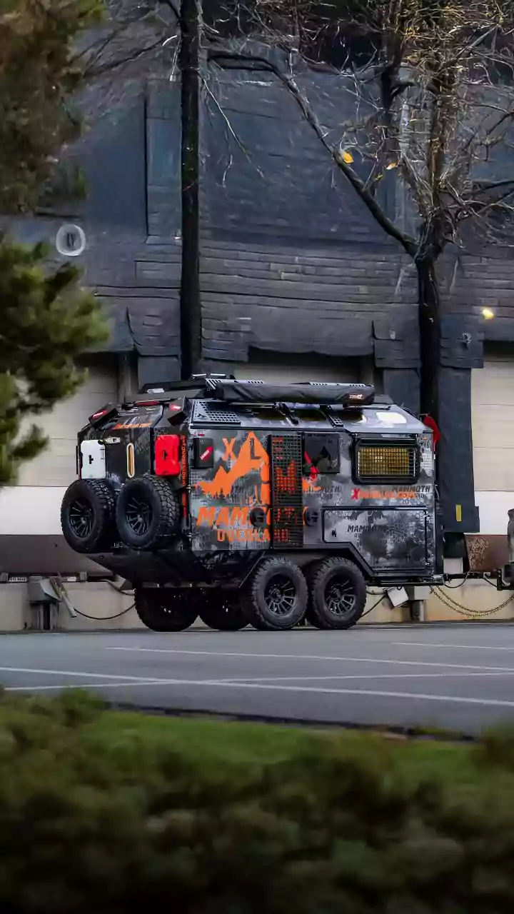 Mammoth XLE é trailer feito para o Apocalipse e tem até medidor de radiação