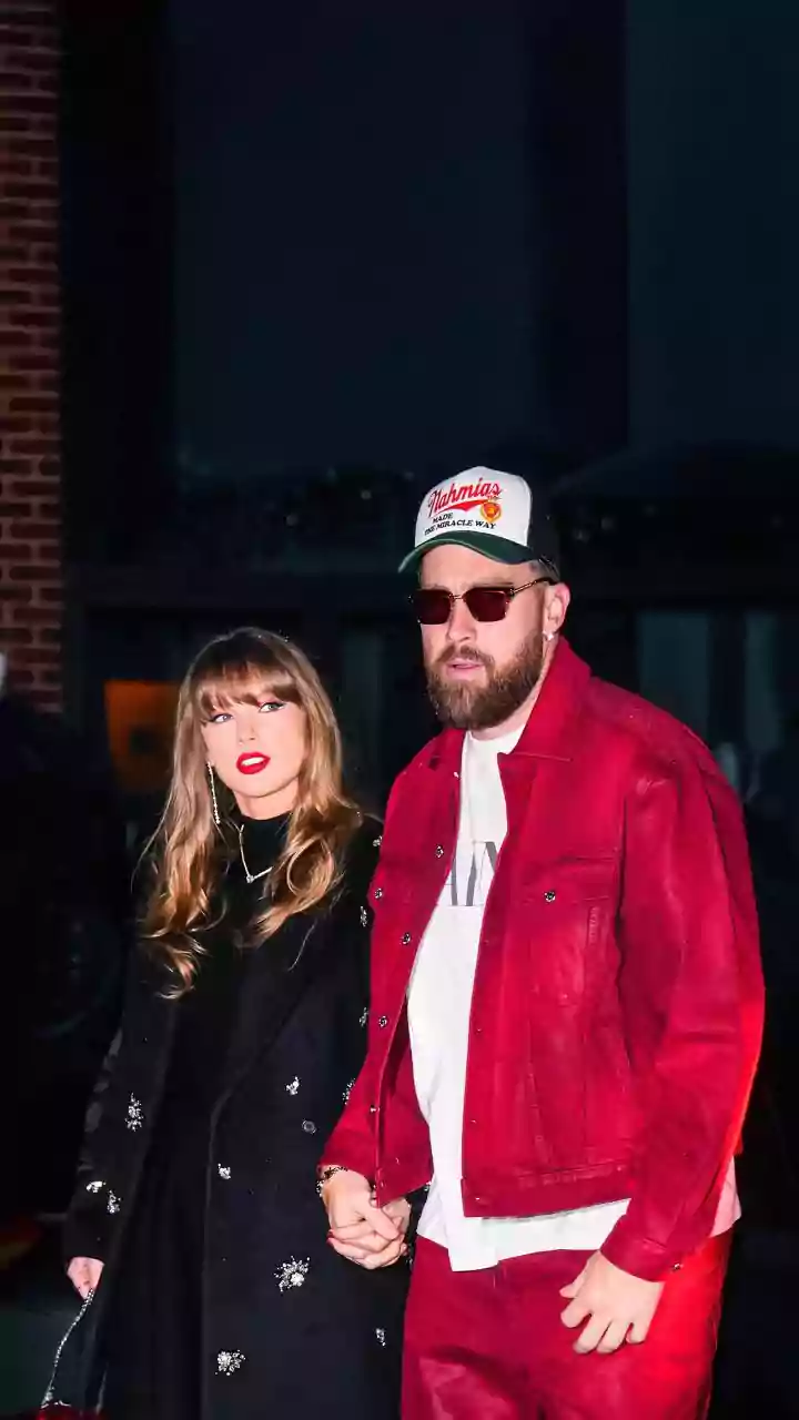 Taylor Swift, Travis Kelce Make FIRST Appearance Post Marriage; Attend JuJu Smith-Schuster's Wedding - VIRAL Photos