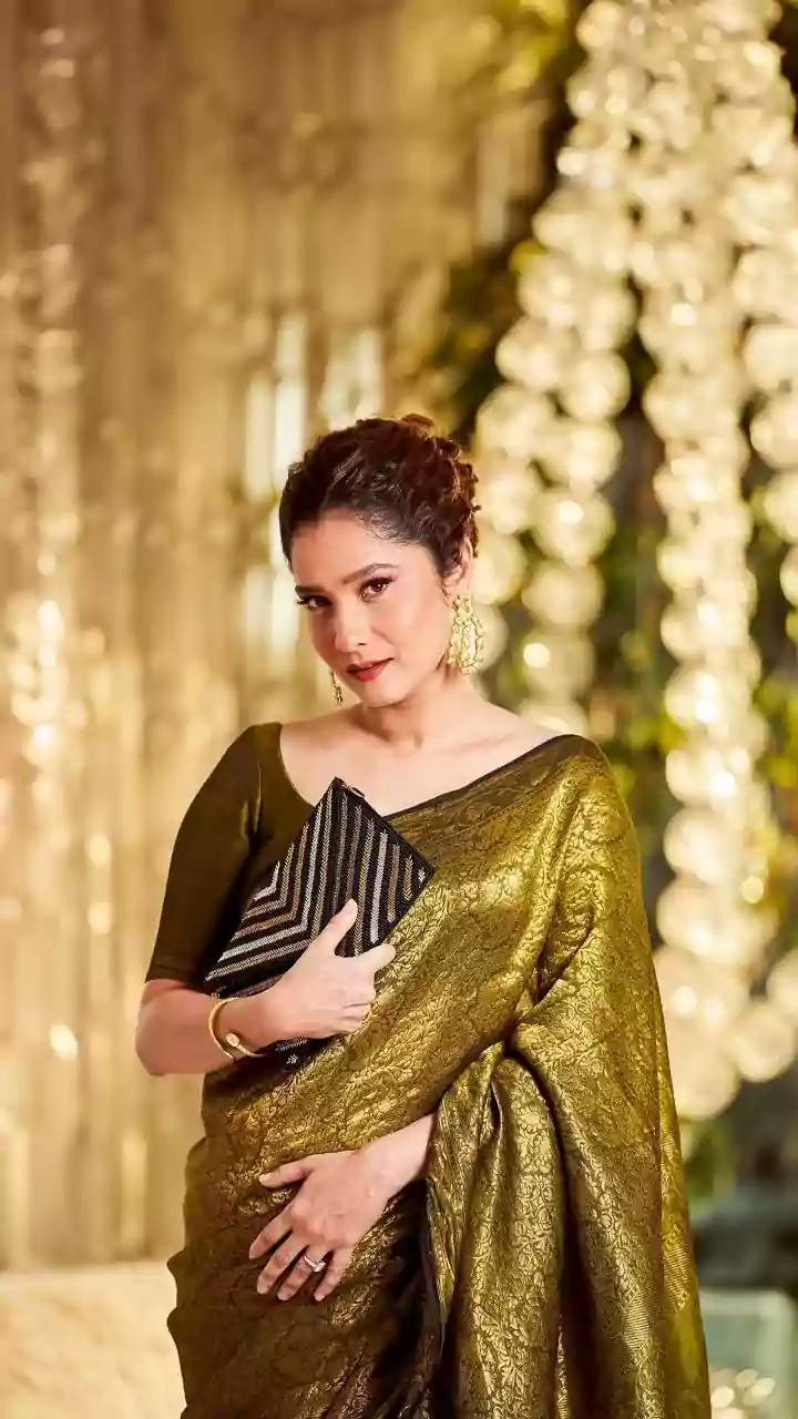 Vintage silk sarees upcycled into chic festive co ord sets for young enthusiasts