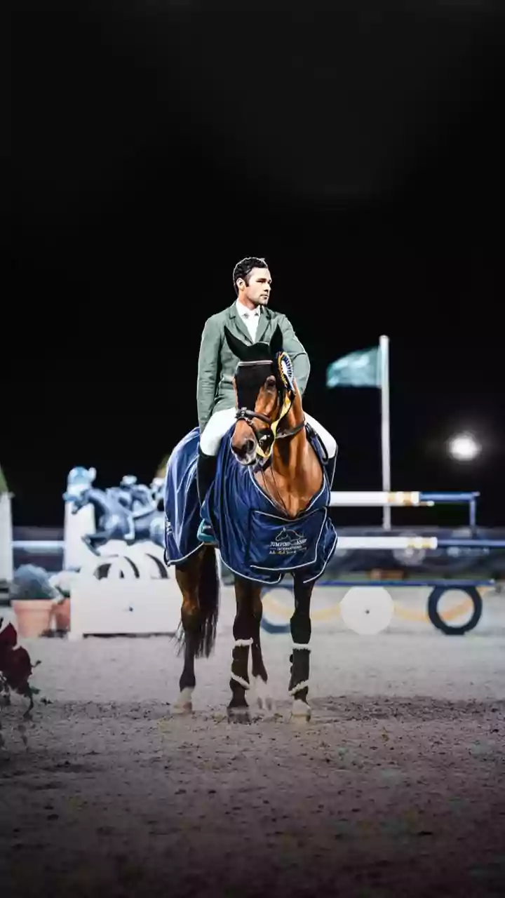 Brasileiro fica em primeiro em torneio internacional de hipismo