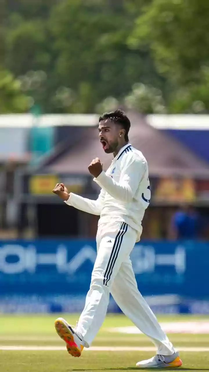 Manav Suthar grabs 4-fer vs Sri Lanka in Galle: Who is Manav Suthar, India's new spin magician