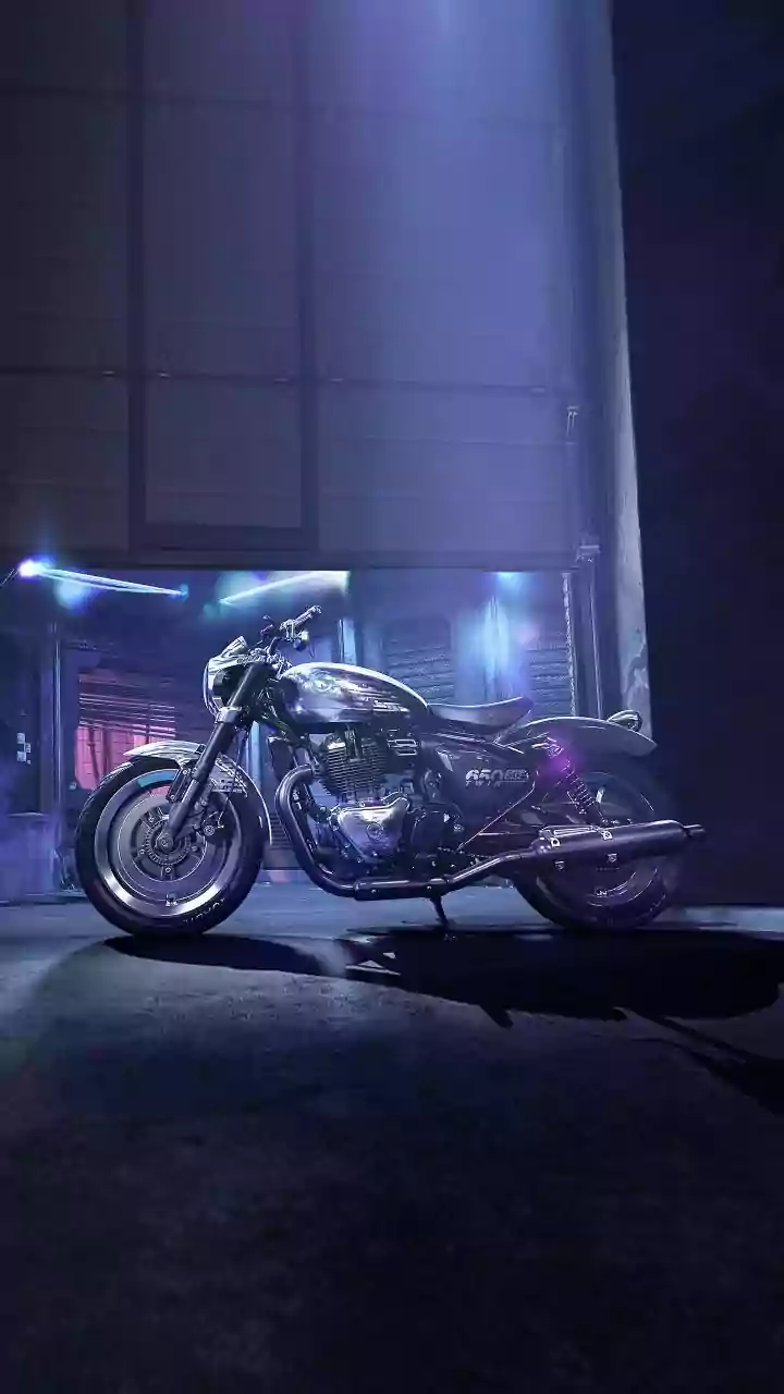Neon Discipline - This Cyberpunk Royal Enfield Will Blow Your Mind