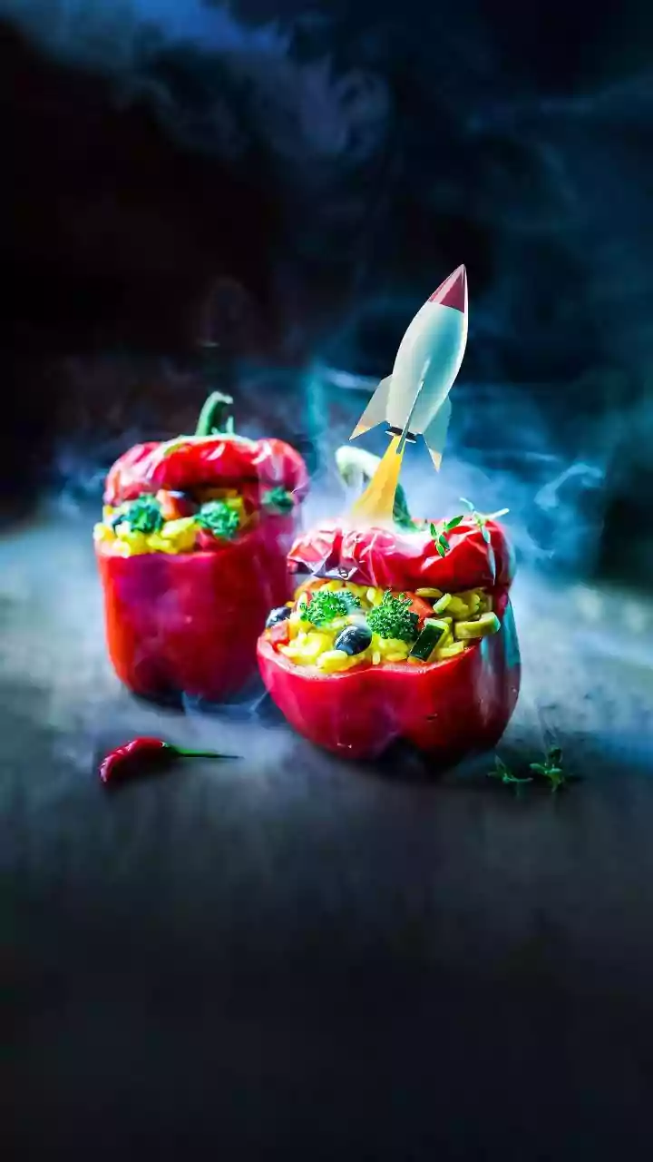 Love red bell pepper + thyme? Try these snack ideas