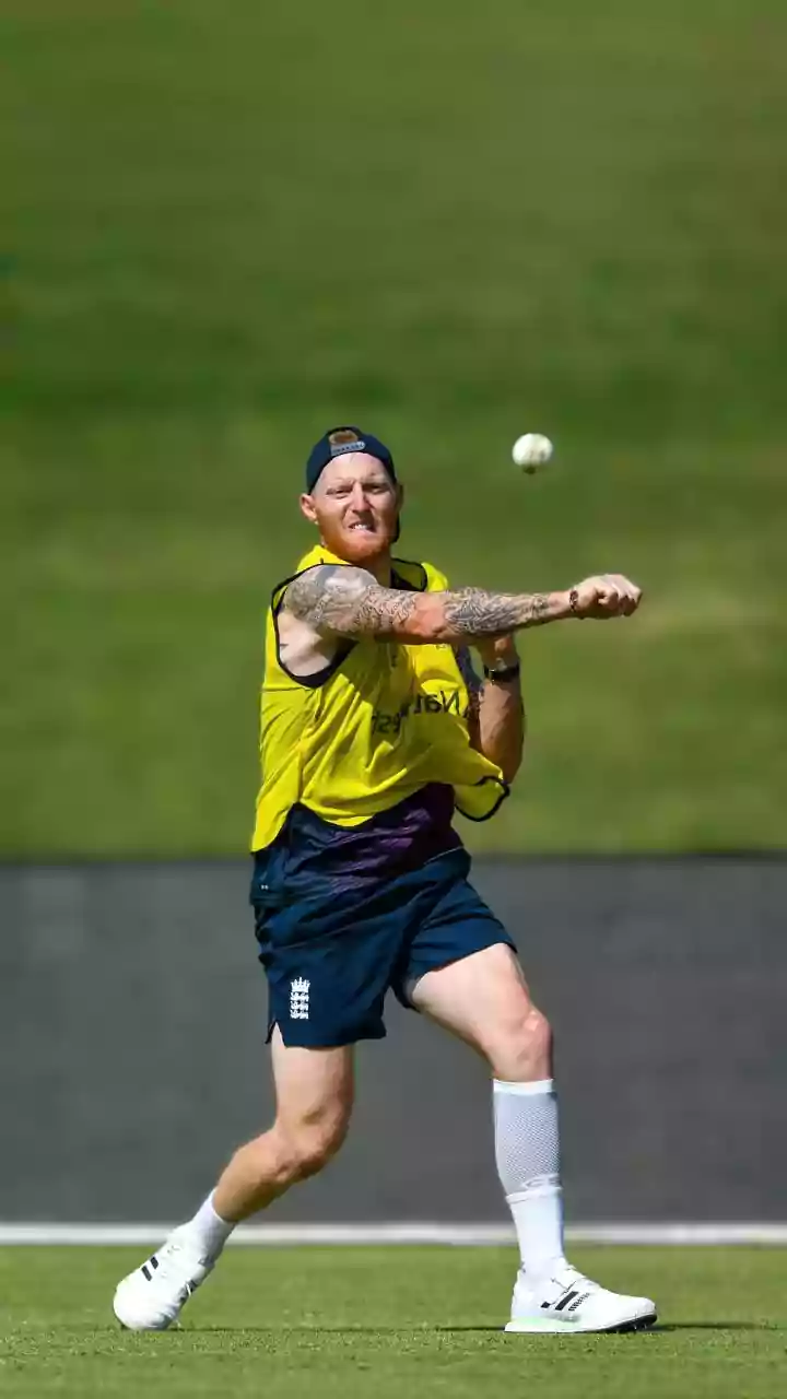 Watch : Ben Stokes suffers facial injury after being struck by a cricket ball