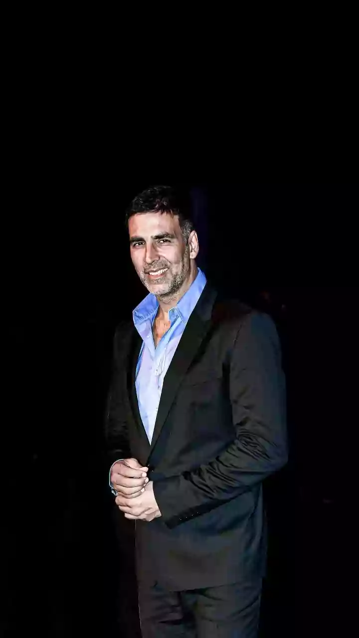 On her birthday, Akshay Kumar was playfully 'kicked' by his wife Twinkle Khanna, who remarked, "You still hit me harder than any stunt."