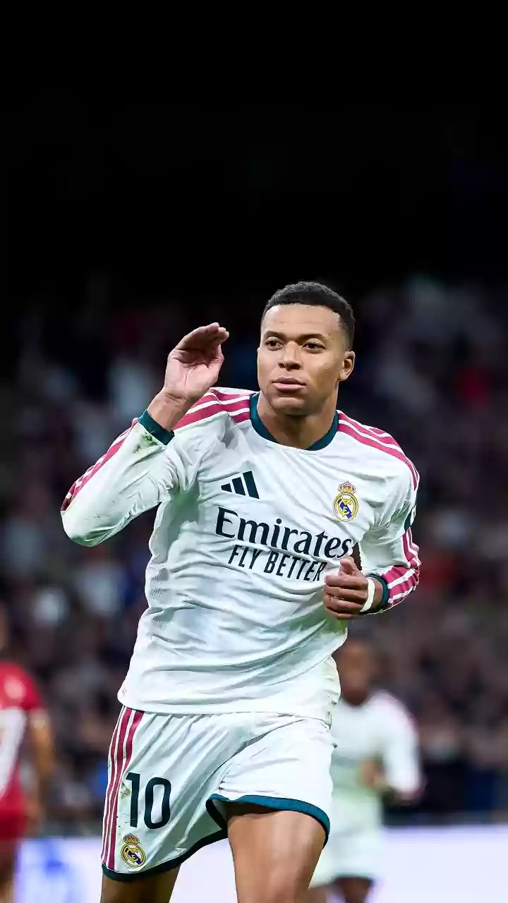 Kylian Mbappe scores stunning goal for Real Madrid against Sevilla
