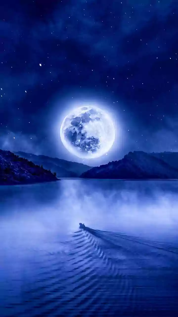 Why Watching October's Full Moon Rise Offers Grounding Unplugged Evening Rest For Youth