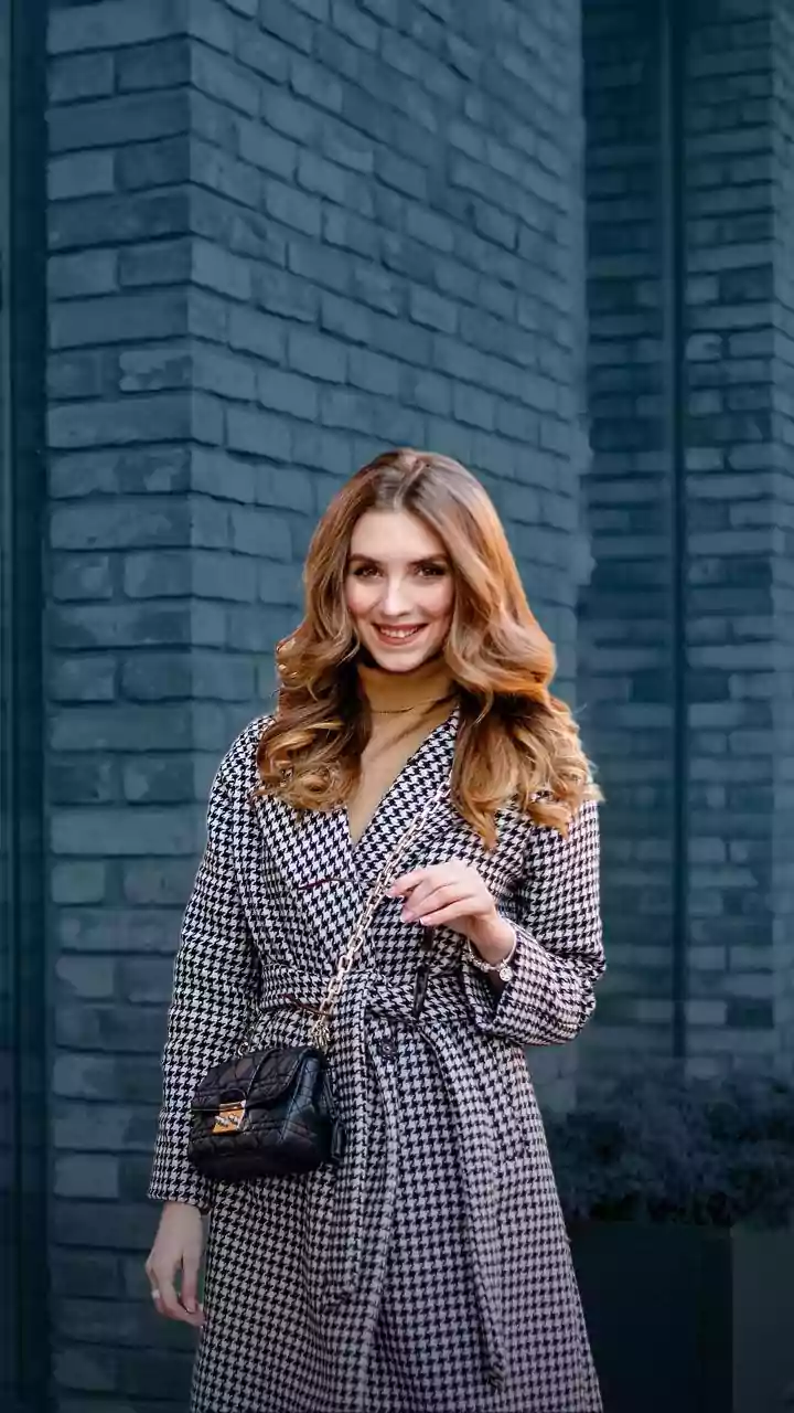 How to style houndstooth culottes this winter