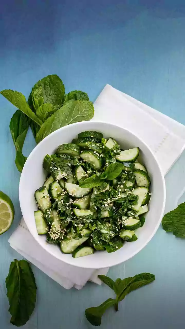 Grated coconut + cucumber: Have you tried this salad combo?