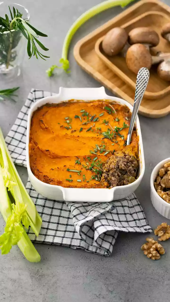 Escondidinho vegano cremoso que surpreende na primeira garfada