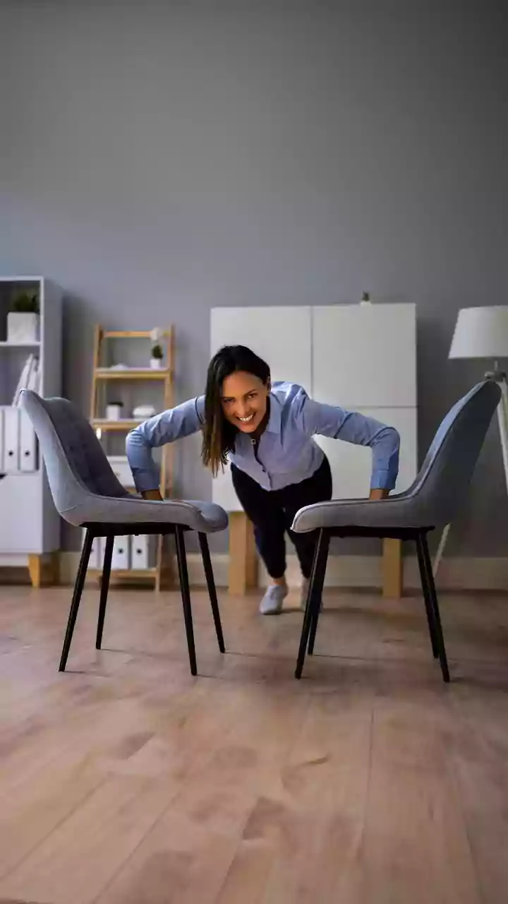 A Chair-Back Hold Can Make Balance Practice More Accessible
