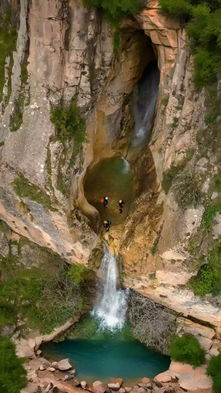 In Spain? Don't forget abseiling through its hidden river caves