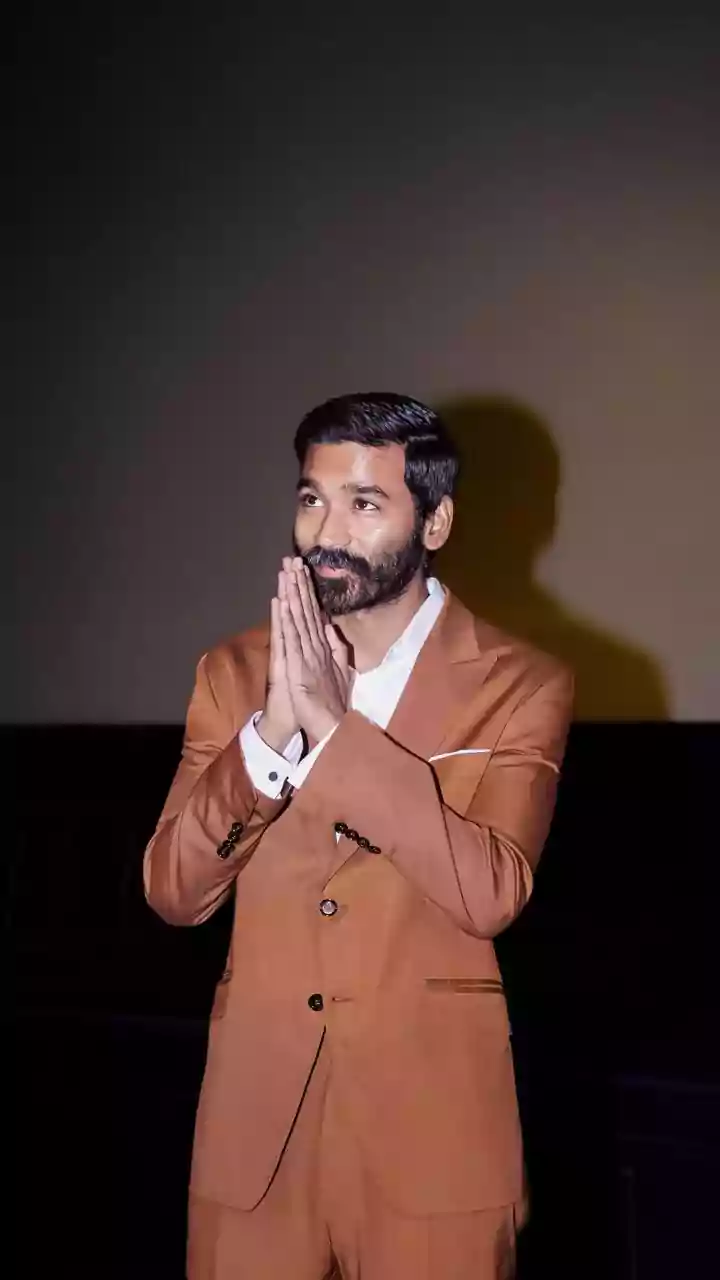 Dhanush rides an elephant, holds vel in 'Thamizh Murugan' first look