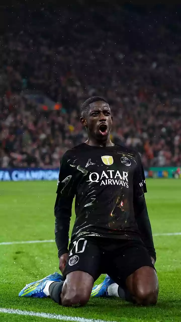 Ousmane Dembele Delivers Two Goals As PSG Power Into Champions League Semi-finals