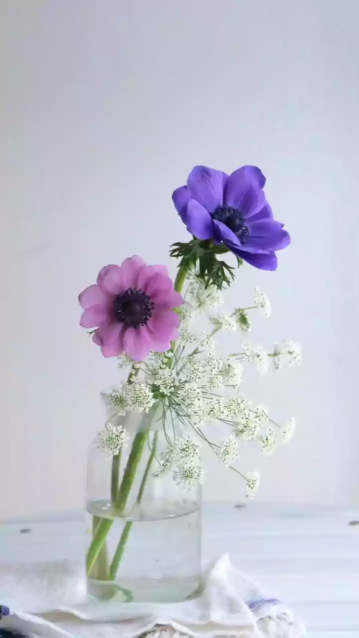 Fresh Flowers Can Add Impact without Covering Every Surface