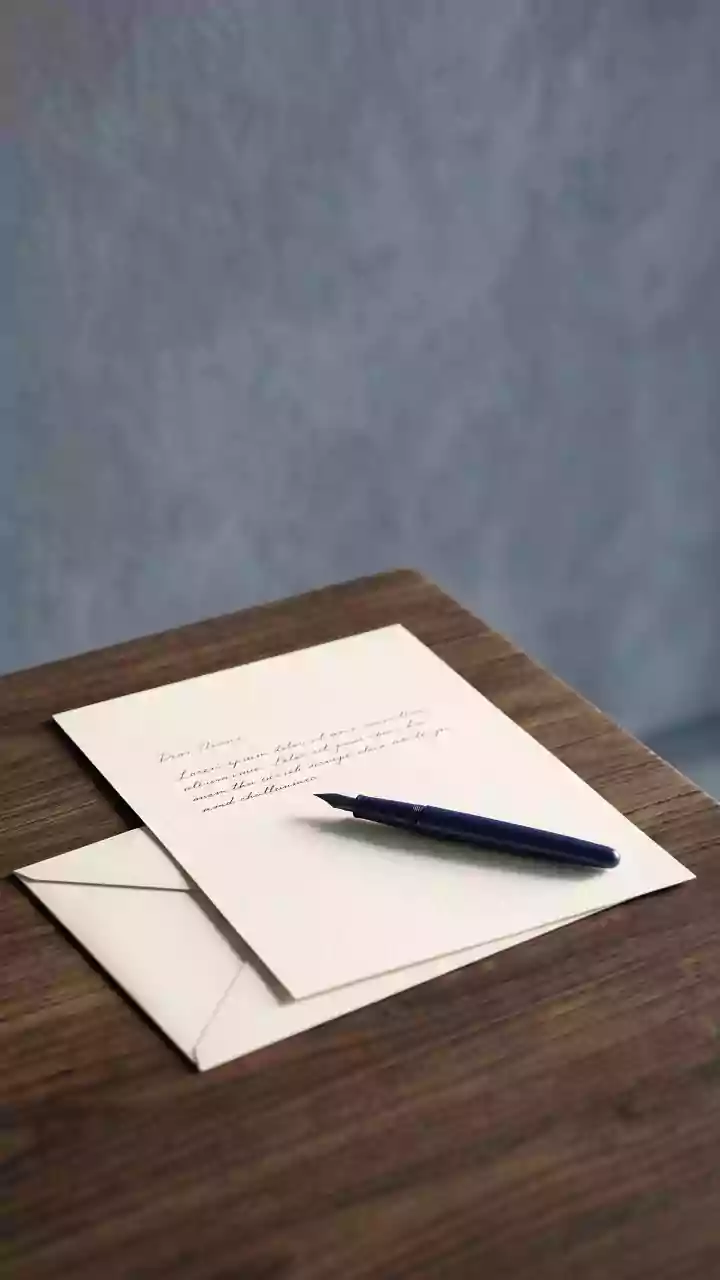 Mindful letter writing: A simple way to de-stress
