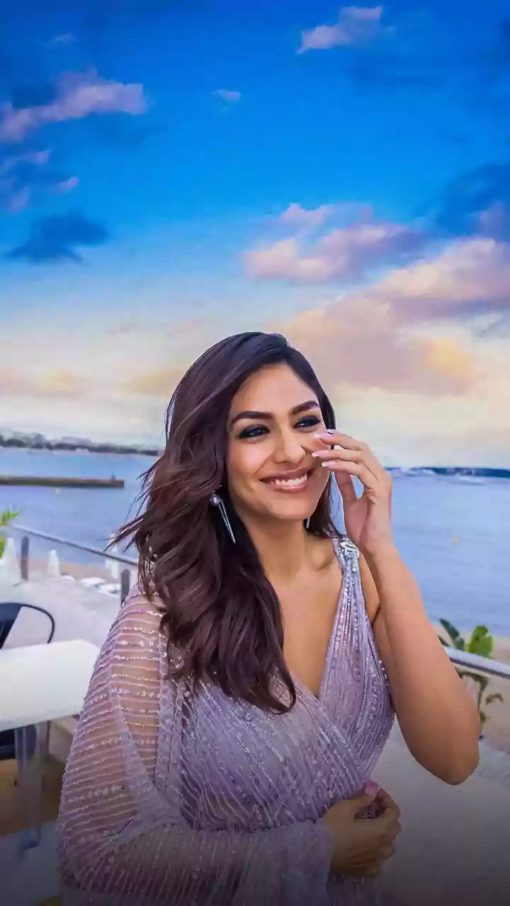 Mrunal Thakur Slays Effortlessly In This Silk Maxi Dress Worth ₹125,900- Check Pics