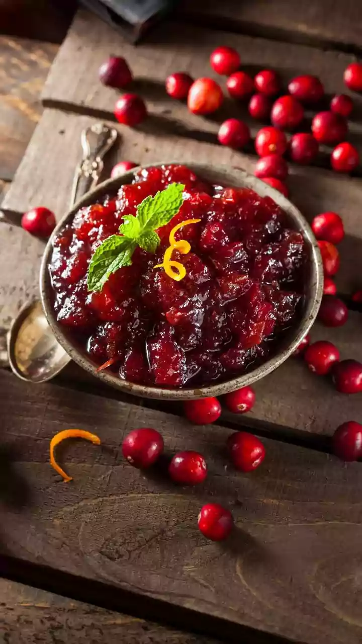 Add zing to your meals with cranberry chutney