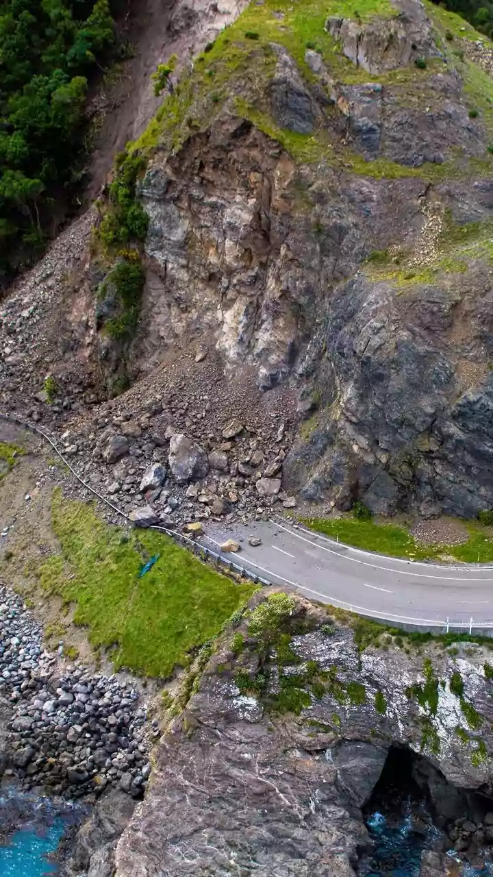 Landslide Blocks Mid-Hill Highway in Eastern Rukum, Passengers Stranded