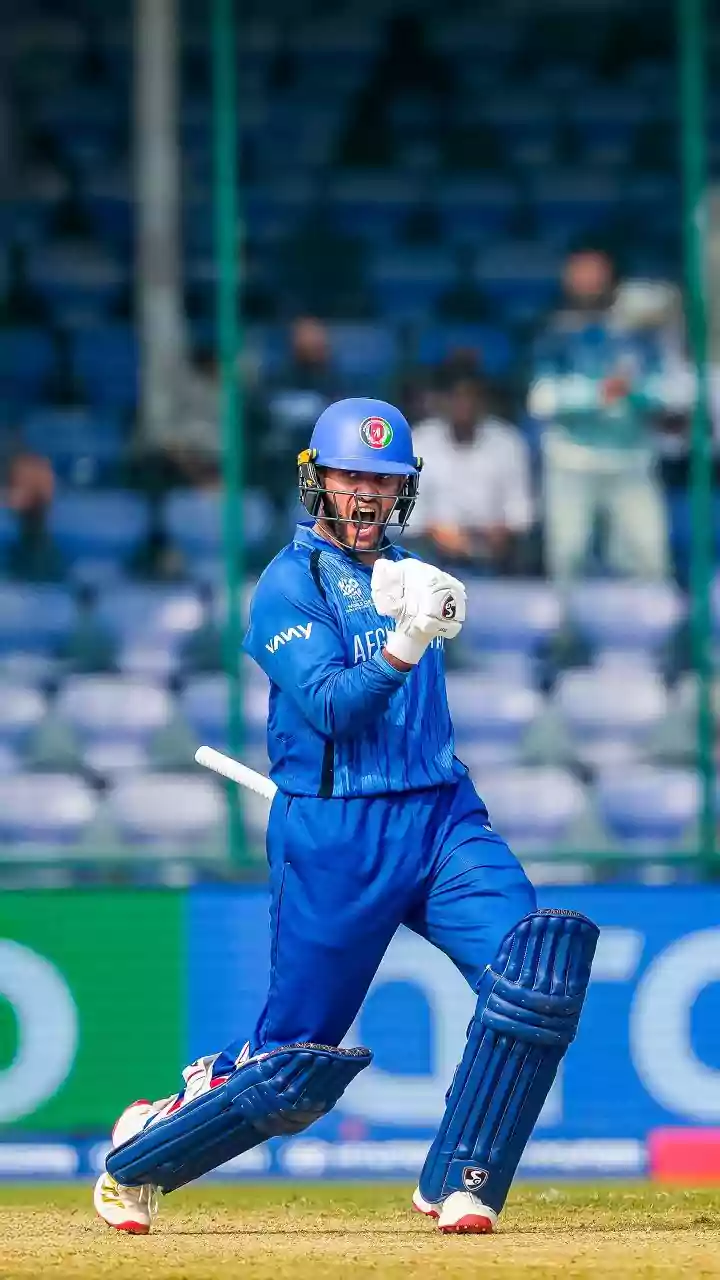 Omarzai stars as Afghanistan register first win in T20 World Cup