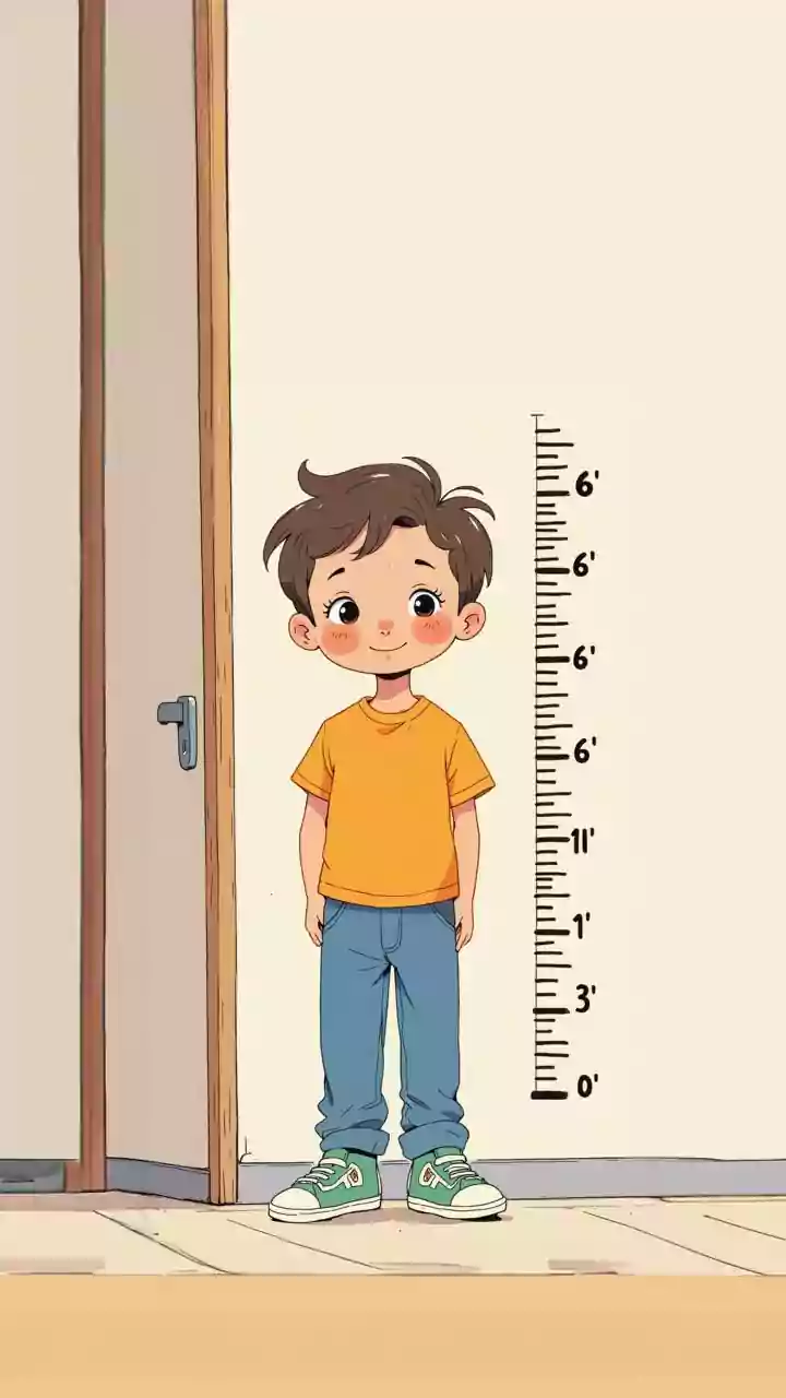 Keep a Simple Diagram with Every Personal Measurement Labelled